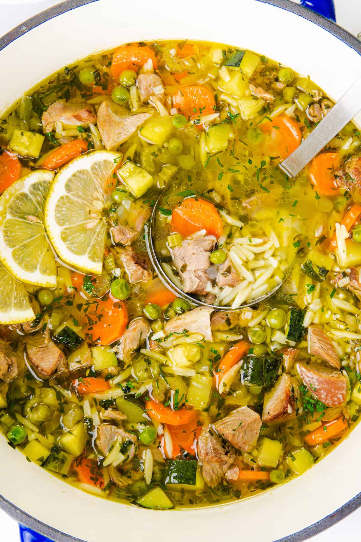One-Pot Leftover Turkey Orzo Soup: Quick Comfort in 35 Minutes